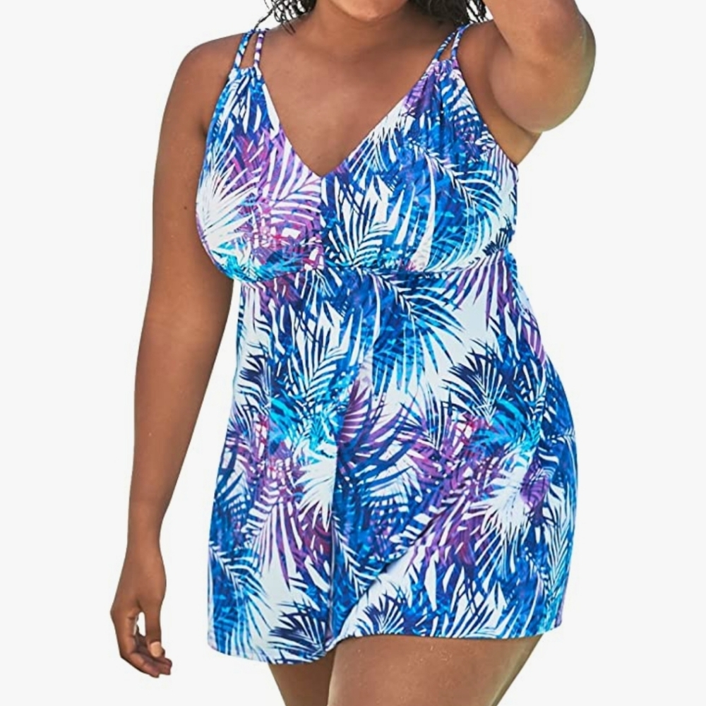 2 Piece Swim Dress NWT